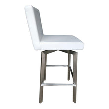 Load image into Gallery viewer, Giro Swivel Barstool White

