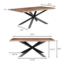 Load image into Gallery viewer, Oslo Dining Table Walnut
