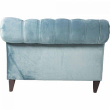 Load image into Gallery viewer, Bibiano Chaise Velvet Blue
