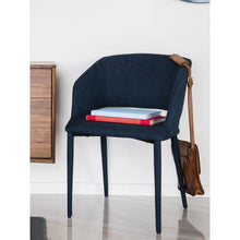 Load image into Gallery viewer, William Dining Chair Navy Blue
