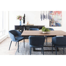 Load image into Gallery viewer, William Dining Chair Navy Blue
