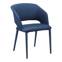 Load image into Gallery viewer, William Dining Chair Navy Blue

