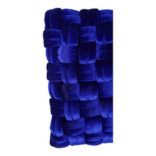 Load image into Gallery viewer, Pj Velvet Pillow Royal Blue
