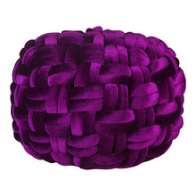 Load image into Gallery viewer, PJ Velvet Pouf Wine
