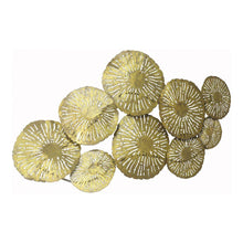 Load image into Gallery viewer, Large Circles Wall Decor Gold
