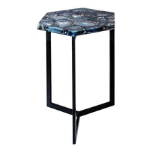 Load image into Gallery viewer, Heaxgon Agate Accent Table
