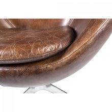 Load image into Gallery viewer, St Anne Swivel Club Chair Brown
