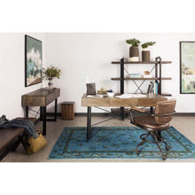 Load image into Gallery viewer, Foster Swivel Desk Chair - Soft Brown
