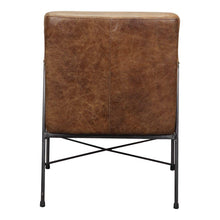 Load image into Gallery viewer, Dagwood Leather Arm Chair Brown
