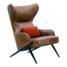 Load image into Gallery viewer, Amos Leather Accent Chair
