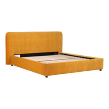 Load image into Gallery viewer, Samara Queen Bed Mustard
