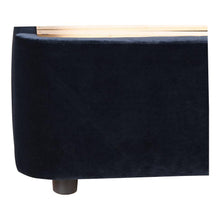 Load image into Gallery viewer, Samara King Bed Blue Velvet
