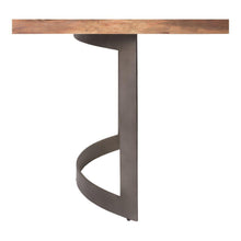 Load image into Gallery viewer, Bent Dining Table Extra Small Smoked
