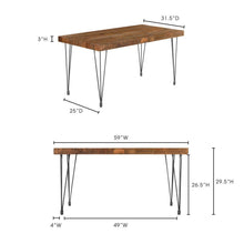 Load image into Gallery viewer, Boneta Dining Table Small Natural
