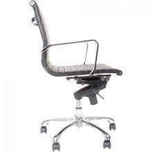 Load image into Gallery viewer, Omega Swivel Office Chair Low Back Black

