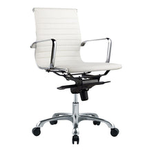 Load image into Gallery viewer, Omega Swivel Office Chair Low Back White
